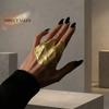 Creative Exquisite Irregular Ring Vintage Light Luxury Wrinkled Joint Ring Funny Finger Accessories Photo Props