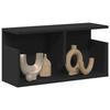 VidaXL Wall Cabinet 60x20x30 Cm Black Engineered Wood 854824