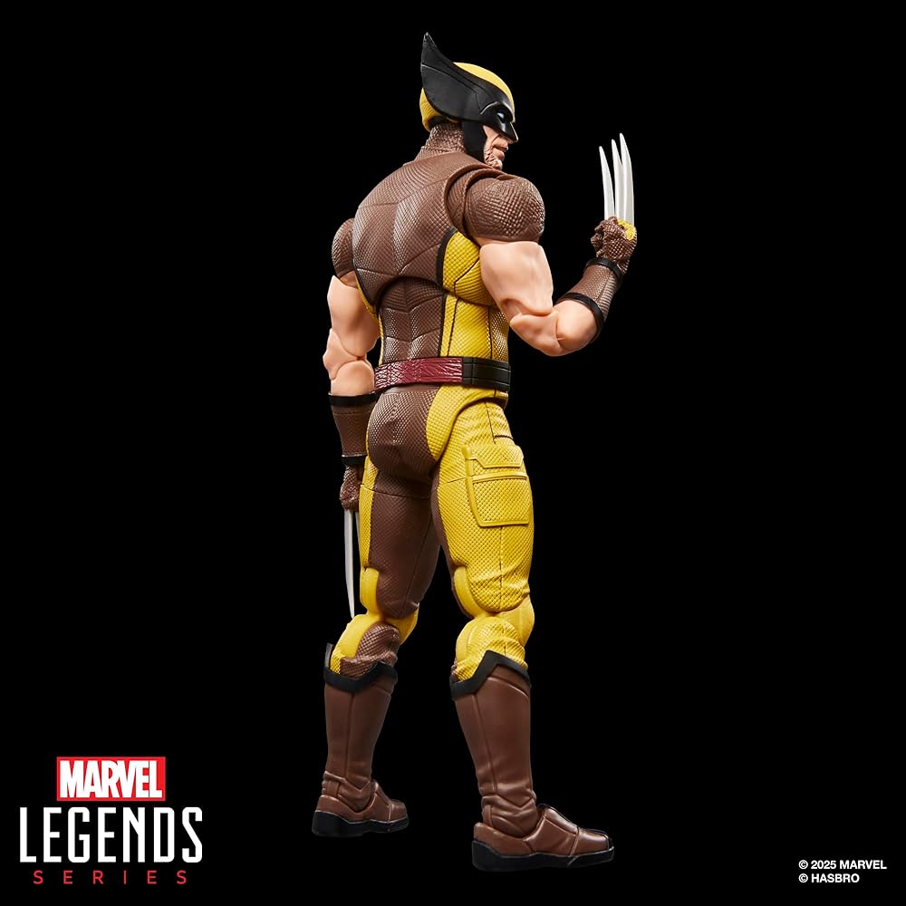 Hasbro Marvel Legends Wolverine Action Figure Brown Suit 15 Cm for Marvel Studios Deadpool Collection