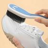 2PCS/SET Practical Multi-Purpose Cleaning Brush Portable Long Handle Laundry Brush Plastic Shoe Brush Clothes