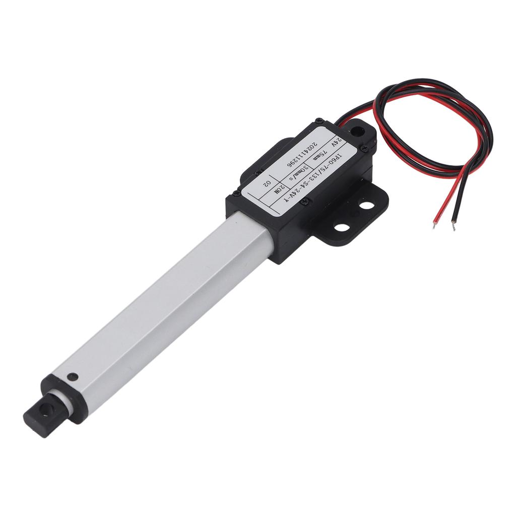 Mini Linear Actuator with Wings 24V DC Automatic Telescopic Electric Linear Actuator 20N Thrust