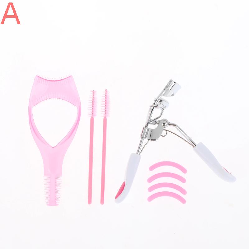 8-teiliges Wimpernwickler-Set mit Ersatzpolstern Für Frauen Wimpernwellen Wimpernhilfe Wimpernbürste Make-up-Werkzeug