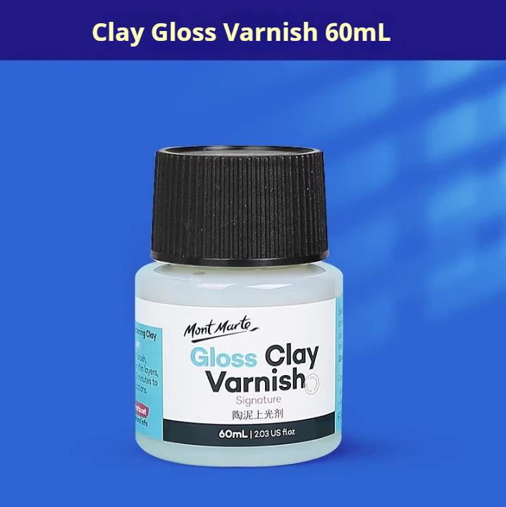 High Gloss Varnish 10/60/120ml Long-Lasting Glossy Gloss Varnish For Air Dry Clay Stone Polishing Oil Painting Wood Maintenance