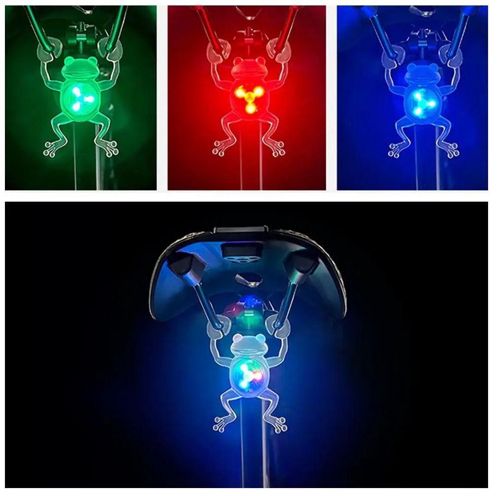IPX6 Waterproof Bicycle Rear Taillight Red/Multicolor Light Night Riding Warning Lamp MTB Riding