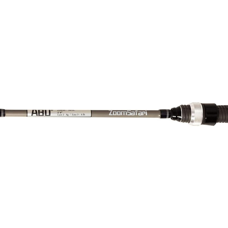 Abu Garcia Zoom Safari ZMSS-505L Pack Rod Spinning Rod for Rockfish, Ajing, and Area Trout Fishing