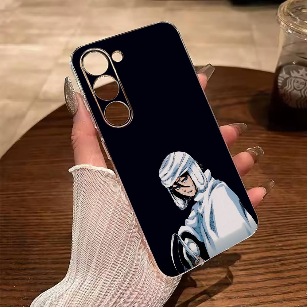 

B-Bleach- anime- Rukia- Kuchiki Clear Phone Case for Samsung Galaxy A71, A70, A52, A51, A40, A30 Samsung a31