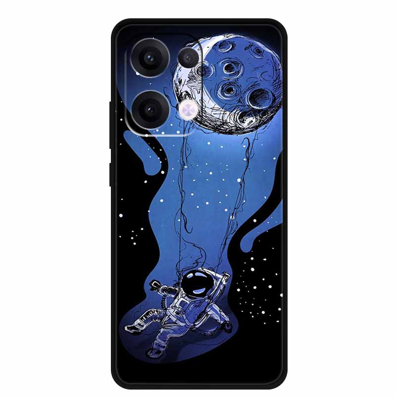 TPU Case For OPPO Reno 13 5G Phone Case Coque Shocproof Black Silicone Soft Back Cover For OPPO Reno 13 Reno13 Pro Case Funda