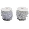 Contas e Correntes de Pérolas de Imitação - Acessórios DIY de 12+7+4mm para Roupas, Corredores de Casamento e Artesanato