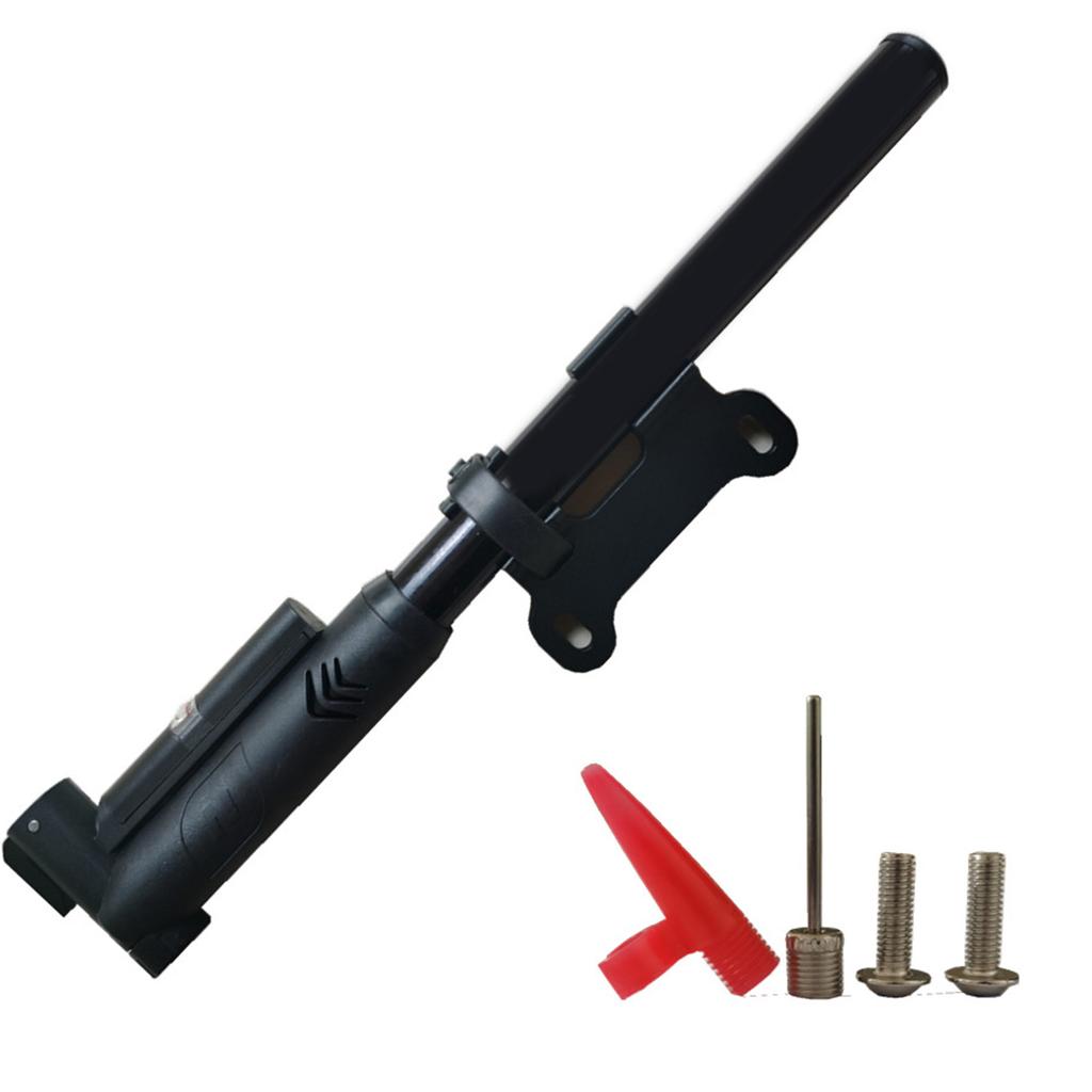 High Pressure Bicycles Tire Pump with Barometers Road Bike Tyre Inflator Small Hand Pump Bicycles Repair Tool Enduring