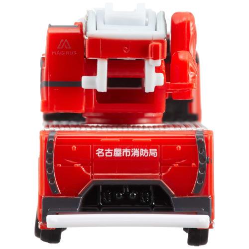 TAKARA TOMY ``Tomica Long Type Tomica No. 145 Nagoya City Fire Department 30m Class Folding Tip Ladder Truck'' Mini Car, Car, Toy, 3 Years Old and Old
