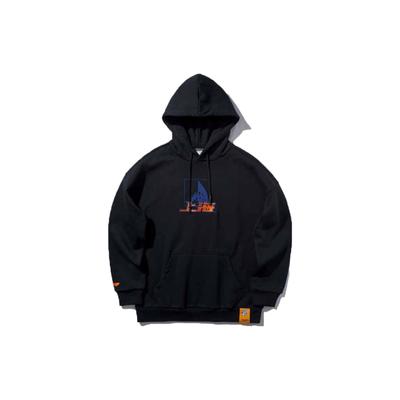 Li Ning CBA Series Pullover Long Sleeve Hoodie Men Hoodies Black AWDQ159-2