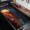 Magische Riesen-Feuerdrachen-Mauspad Schreibtischmatte XXL Gaming-Matte Gamer PC-Zubehör Tastatur-Erweiterungsmatte Gummi Anti-Rutsch