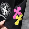 GZ-8923 CHROME HEARTS 2025 Summer New High Quality Cotton Round Neck Loose Large Size Men's and Women's T-shirt Couple T-shirt