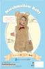 Clearstone Marshmallow Baby Cosplay Halloween Kigurumi Marshmallow Bear Teddy Bear Baby 80cm Brown