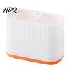 Compact Desk Organizer for Supplies Desktop Pen Holder Compartments Thickened Plastic Organizer Macaron Office Storage Color Vertical Pattern