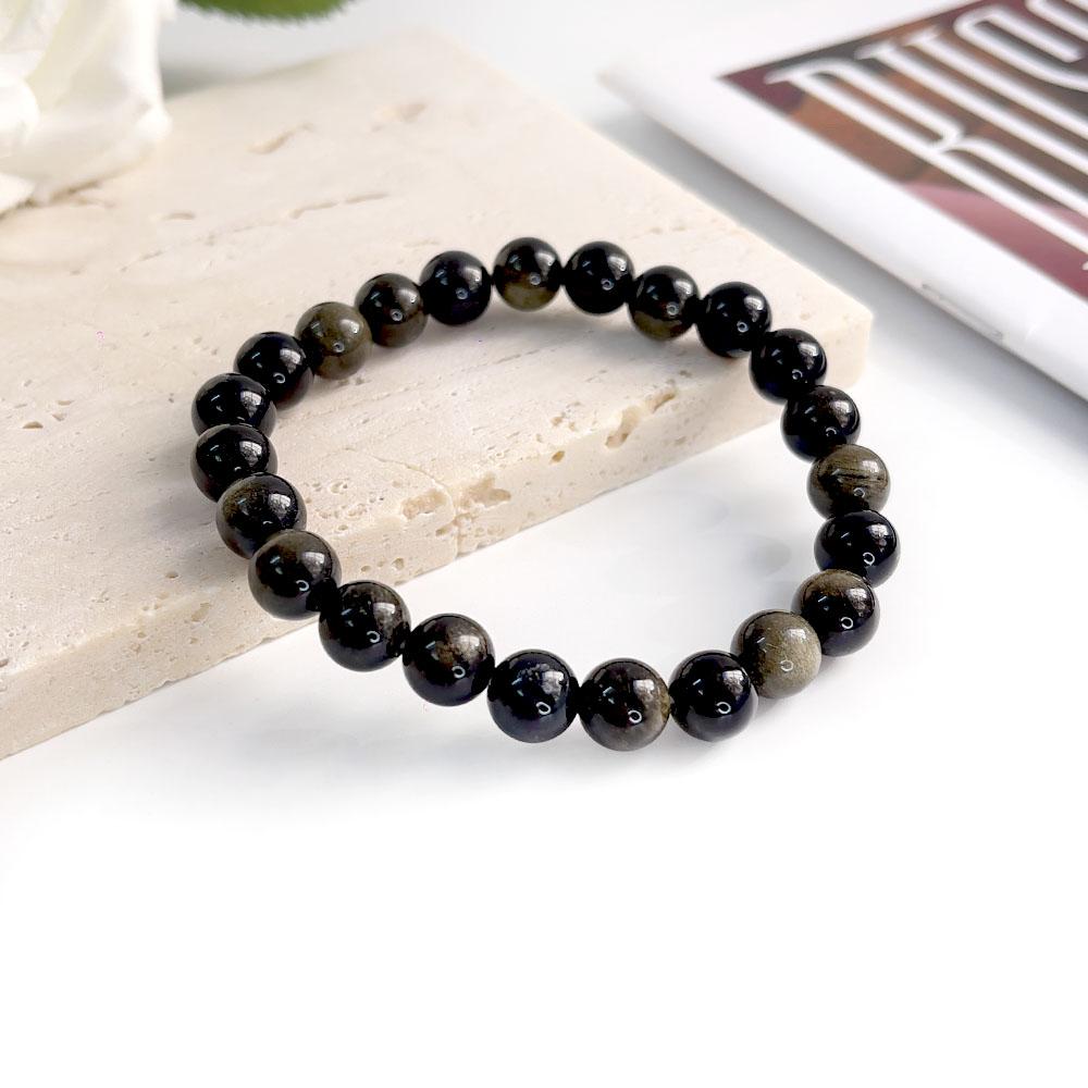 Wholesale 8 Mm Charm Beaded Bracelet Natural Stone Bracelet Crystal Bracelet Natural Stone Beaded Bracelet
