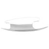 Premium Car Door Bowl Cover Trim ABS   Silver 4Pcs Set Scratch Dust   sy Installation for C Class W205 GLC X253 E W213