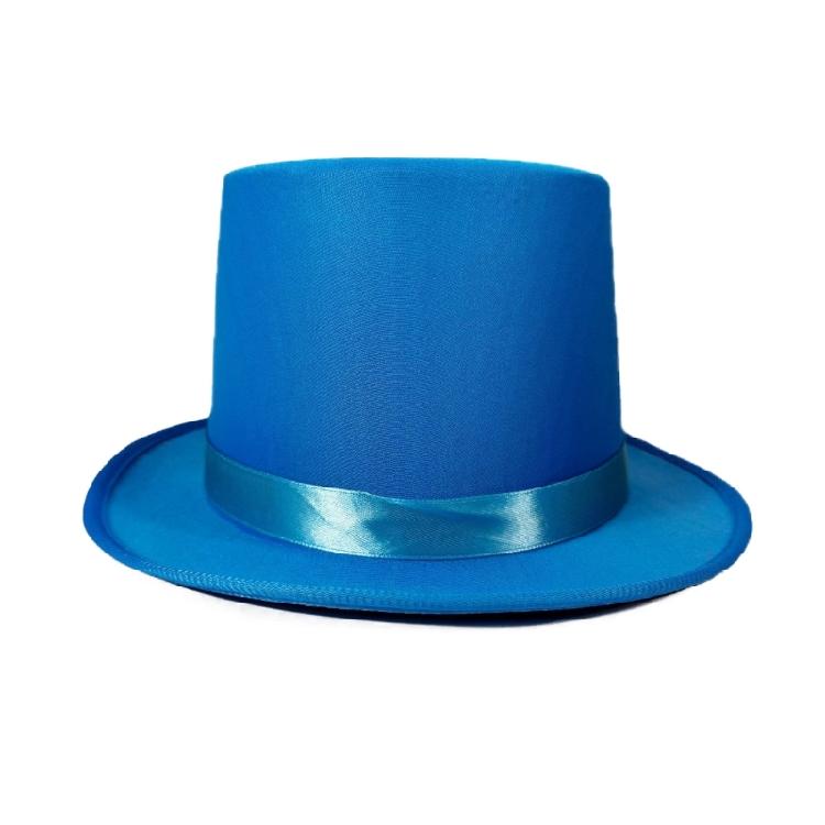 Popularny Kapelusz Ceremonialny na Imprezę Cosplay Uniwersalny Kapelusz Magika Kapelusz dla Artystów Scenicznych Kapelusze Fedora Kapelusz na Formalne Wydarzenia dla Dorosłych