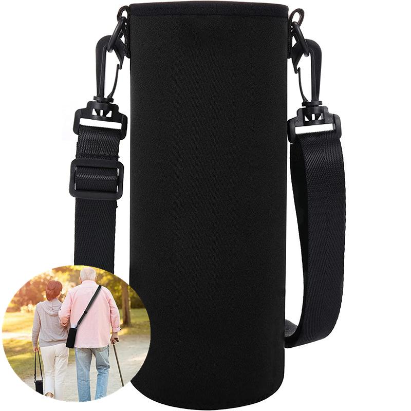 2000-1500ml Obal na láhev na vodu Pouzdro Izolovaná taška Pouzdro na termosku Přenosné vakuové skleněné pohárky Sada Sportovní kempingové doplňky