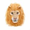 Lion Mask Latex Head Headpiece Realistic Creature Face Coverings for Cosplayers, Costume