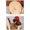 Pilzwald Form Holz Taschentuchhalter Ständer Modern Einfach Serviettenhalter Für Badezimmer Küche Heimdekoration