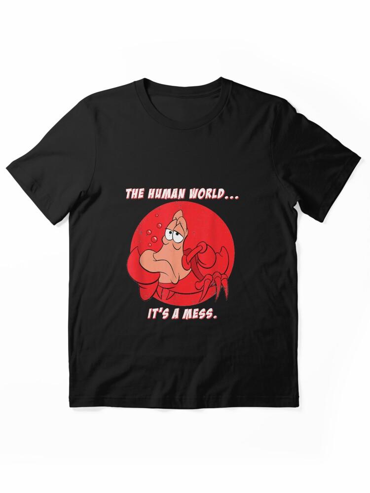 The Little Mermaid The Little Mermaid Sebastian The Human World Essential T-Shirt