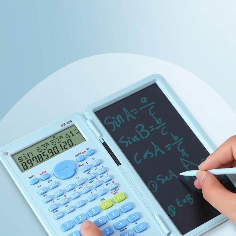 Handwriting Input Scientific Calculator With High Resolution Display Lightweight For School Office Use