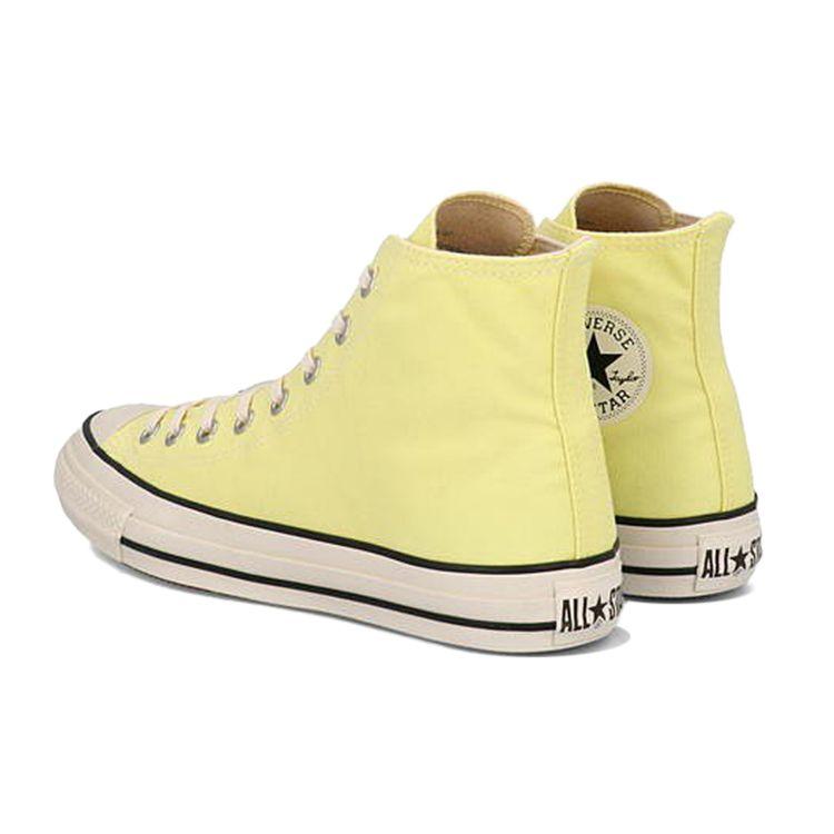 Converse Chuck Taylor All Star Pet-Canvas Hi Casual Durable High-Top Canvas Shoes Unisex Sneakers Lemon-Yellow 1SC489