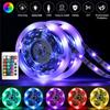 Striscia LED 15M 10M 5M RGB USB flessibile lampada nastro diodo 28350 5050RGB cavo Bluetooth controllo DC 5 V scrivania schermo TV illuminazione di sfondo