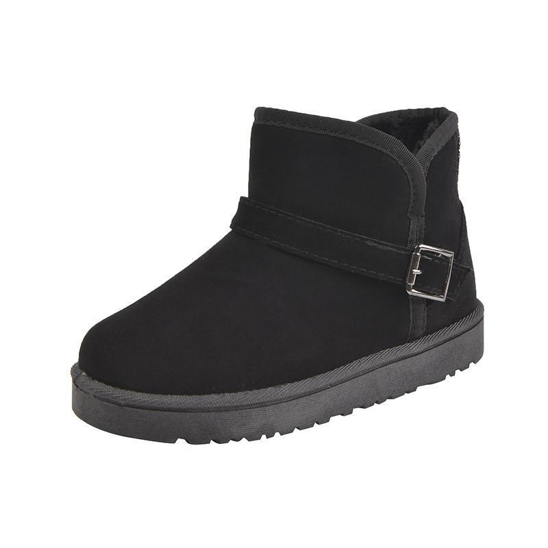 Thick-soled snow boots women's winter 2025 new cotton boots piled and thickened waterproof, non-slip and warm Northeast cotton shoes