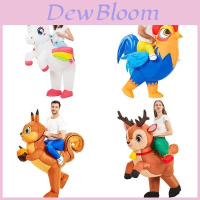 Halloween Unicorn Squirrel Elk Chicken Inflatable Costume For Kids And Adults Cosplay Event