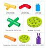 DIY Water Pipe Building Blocks Assembly Design Plastic Construction Educational Toys Splicing Pipes Montessori Building Blocks