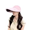 Sunscreen Lens Empty Roof Sun Hat UV Protection Large Brim Showing Small Outdoor Flat Roof Riding