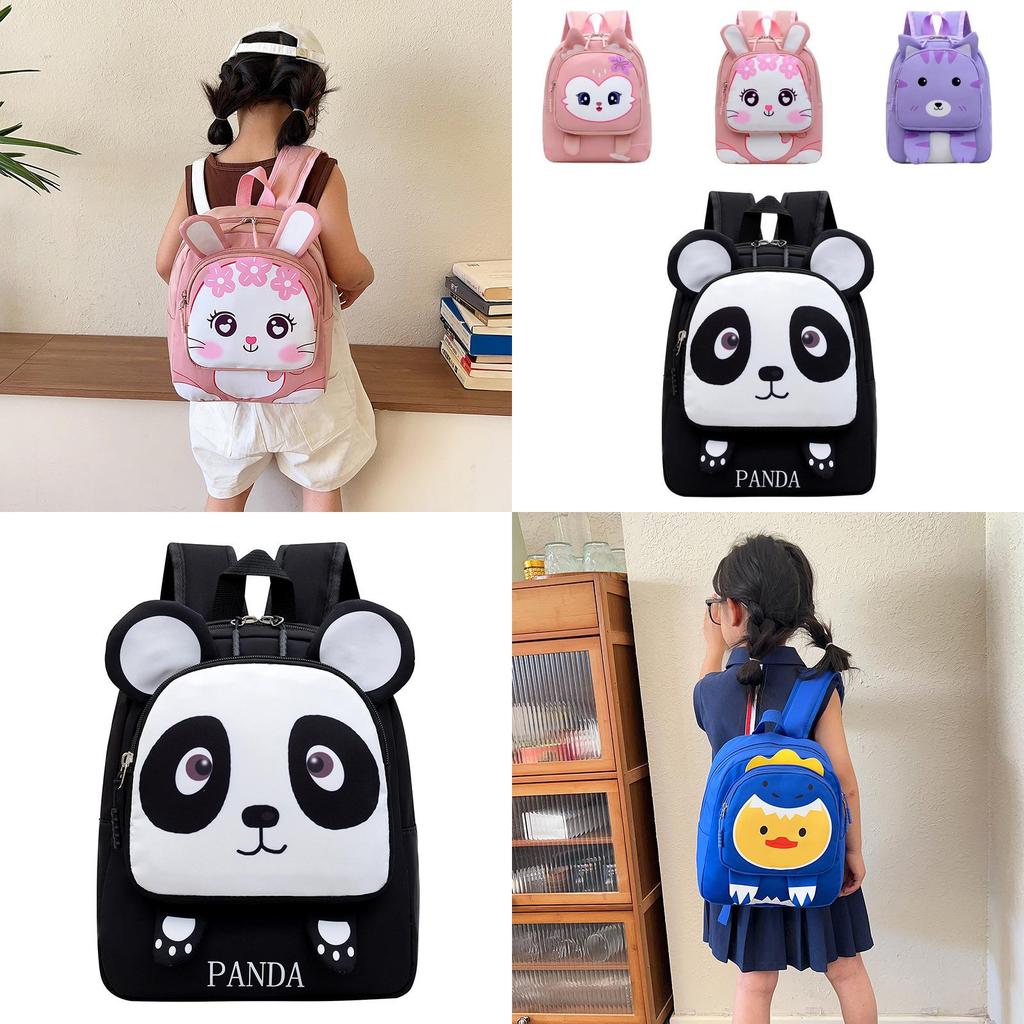 Urocza Postać z Kreskówki Plecak Przedszkolny Uniwersalny Stylowa Nylonowa Torba Dla Chłopców i Dziewczynek