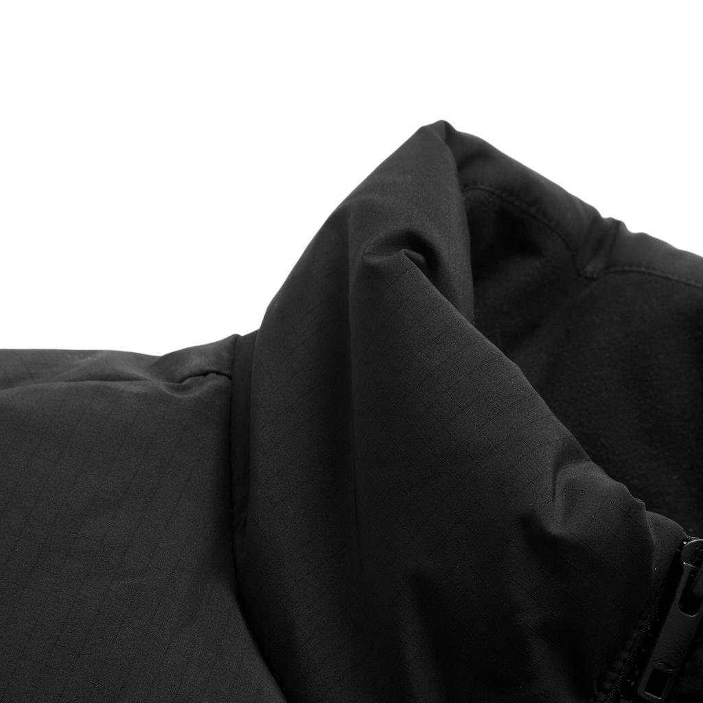 Li Ning Sports Trend Series Letter Zipper Stand Collar Comfortable Cold Resistant Casual Versatile Short Winter Down Jacket Men Jacket AYMU119-7