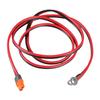 12AWG XT60i To O Rings Terminal Cable Power Supply Cord Line for UAV Models and Solar Batteries OD4.0x8.0mm Wire
