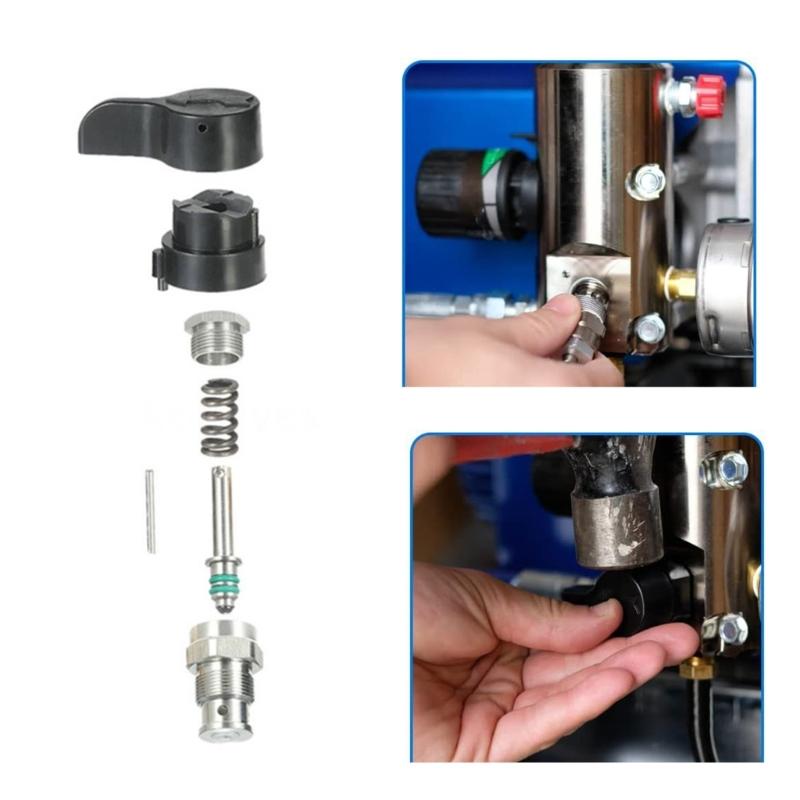 Airless Prime Sprays Valves Drain Valves Replacement Airless Sprayer Base Valves for 390 395 490 495 595 Part Enduring