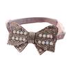 Pet Accessories Sparkling Cat Collar Adjustable Necklace Pet Rhinestone Collar PU Leather Decoration Dog Collar Birthday