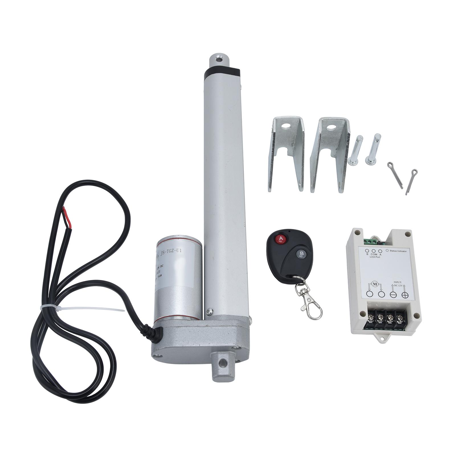 

Електричний привід для гольфу Промисловий лінійний актуатор з кріпильним кронштейном Хід 200 мм JSTGZU1(DC12V )