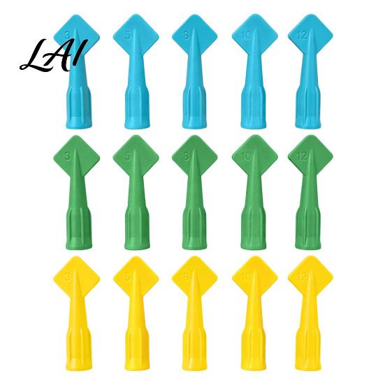 Seal Dresser for Home Improvement 5Pcs Caulk Tip Tools Caulking Tips Set with Nozzle Adapter Plastic Durable Glue Spreading Applicator Reusable