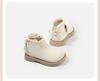 Autumn/Winter Infant & Girls' Leather and Cotton Boots, Korean Style