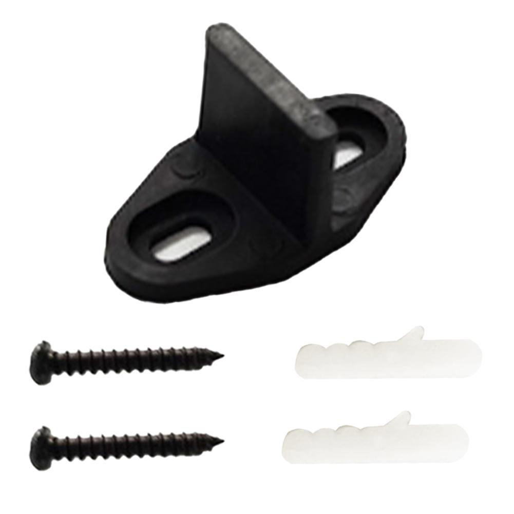 Classic Black Adjustable Barn Door Guide Barn Door Floor Guide