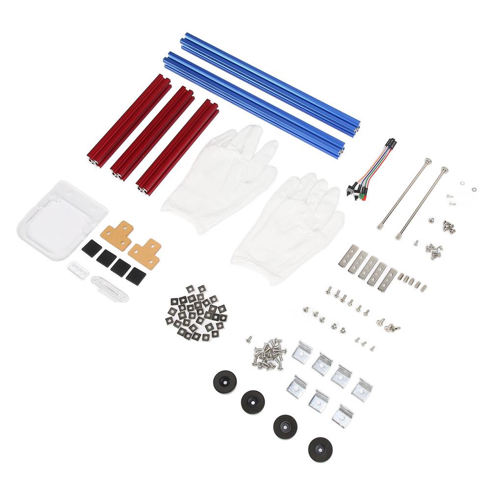 ITX Computer Open Case Bracket Good Heat Dissipation Split Hardware Structure Aluminum Alloy DIY Bare Frame for Home