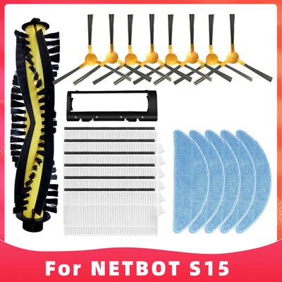 Fit For Neatsvor X500 / X520 / X600 Pro / Tesvor X500 / T8 / S6 / Ikhos Create NetBot S15 Vacuum Cleaner Brush Filter Mop Spare
