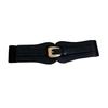 Elegant Adjustable Womens Elastic Waist Belt Designed For Skirts And Jackets Made Of Premium Faux Leather In Black Camel And
