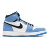 New Jordan Kids Air Jordan 1 Retro High OG 'University Blue' Sneakers 575441-134