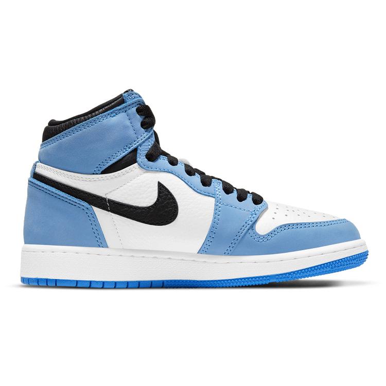 New Jordan Kids Air Jordan 1 Retro High OG 'University Blue' Sneakers 575441-134