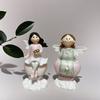 Guardian Angel Resin Statue, Friendship Figurine for Living Room Shelf, Trending Gift for Sister Bestie