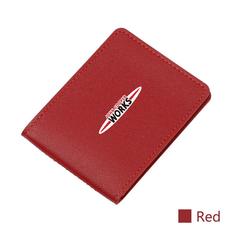 Car Driver License Wallet ID Credit Card Holder Accessories For MINI WORKS One Cooper JCW Countryman Clubman Cabrio Paceman F60 Gzpxv22