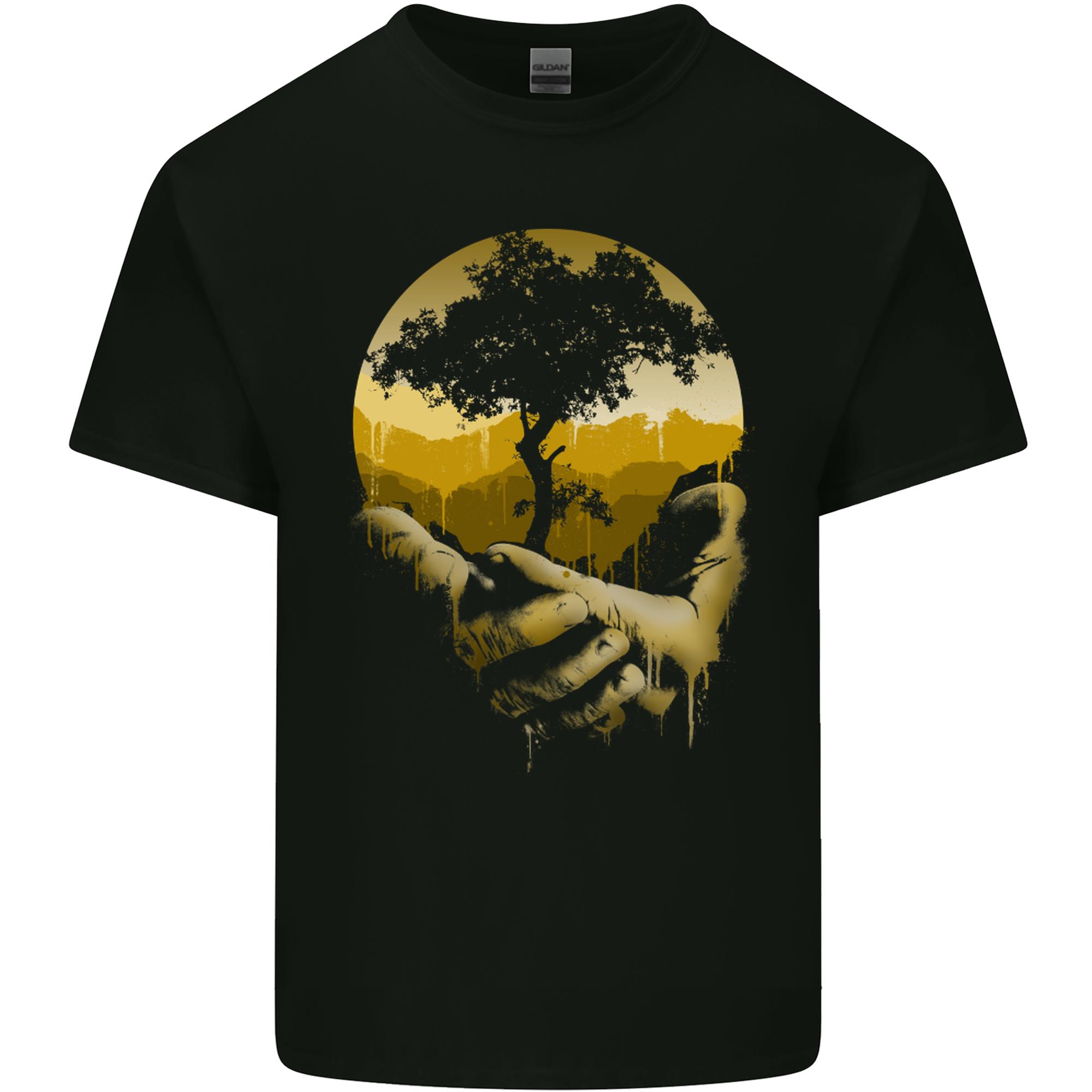Forsaken Planet EnvironUnisext Climate Change Unisexs Light Cotton TShirt S